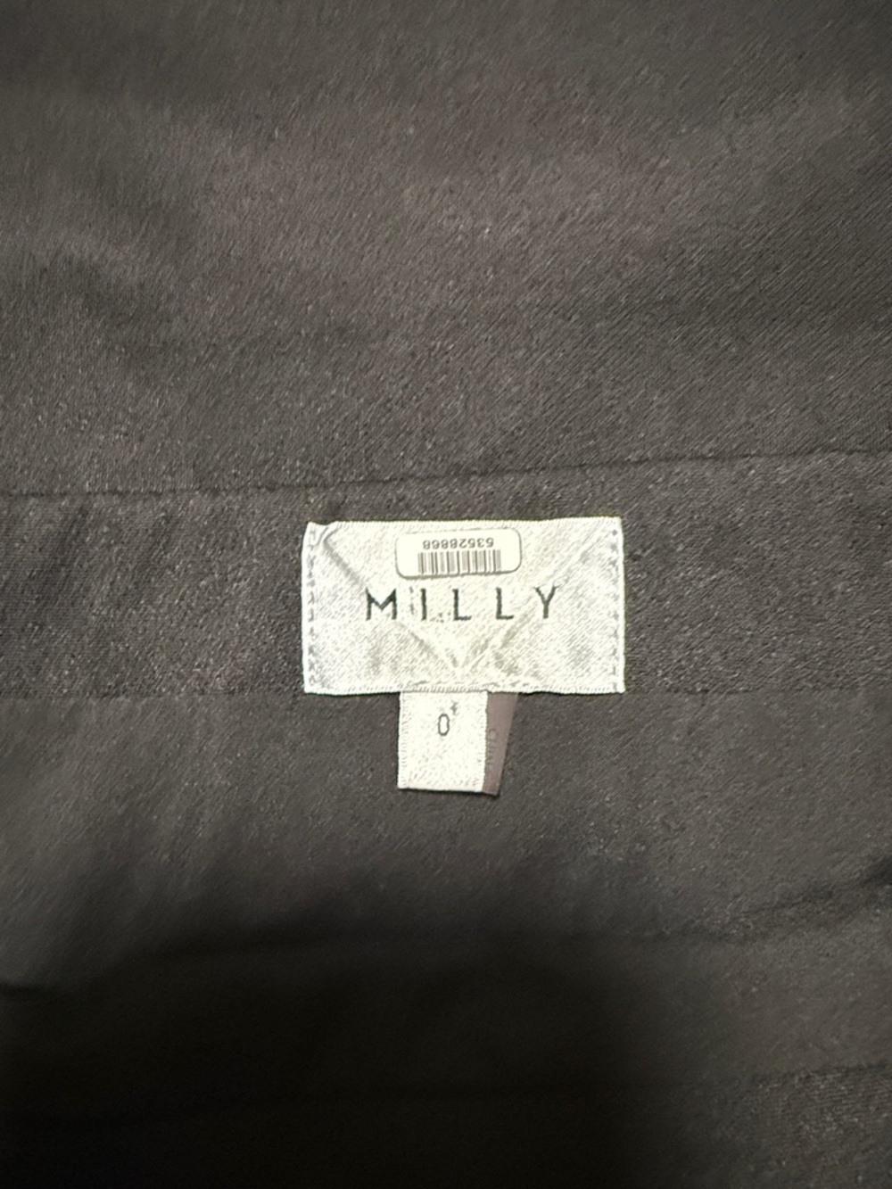 Milly Ally off Shoulder Cady Ruched Asymmetric Black One-Shoulder Cocktail Dress - Picture 10 of 12